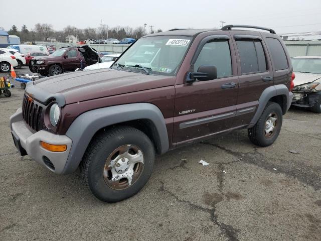 Photo 1 from auction – 2004 JEEP LIBERTY SP with VIN 1J4GL48K74W258659