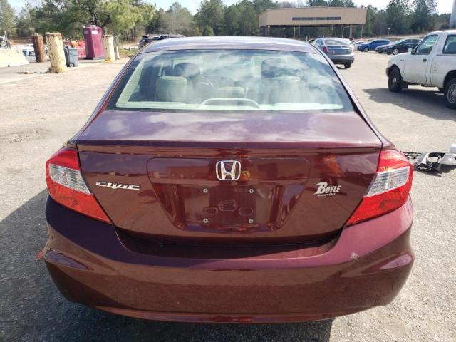 Photo 6 from auction – 2012 HONDA CIVIC EXL with VIN 19XFB2F99CE317342