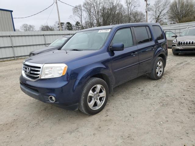 HONDA PILOT EXL 2015 with VIN 5FNYF3H52FB029884 - Photo from auction