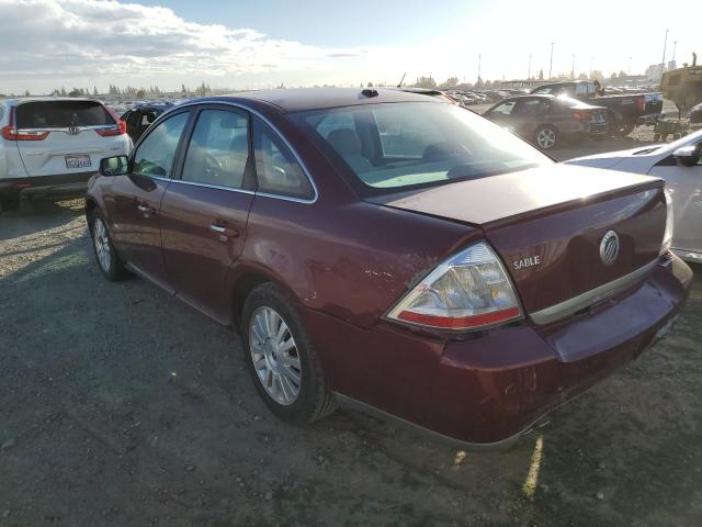 Photo 2 from auction – 2008 MERCURY SABLE LUXU with VIN 1MEHM40W58G624543