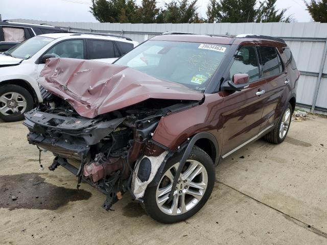 FORD EXPLORER L 2016 with VIN 1FM5K8F84GGC29211 - Photo from auction