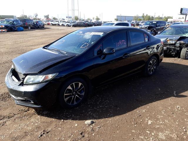 HONDA CIVIC EXL 2013 with VIN 19XFB2F92DE239407 - Photo from auction