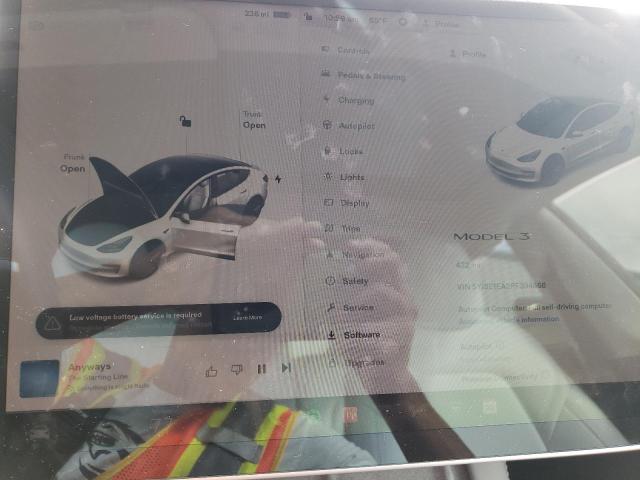 Photo 9 from auction – 2023 TESLA MODEL 3 with VIN 5YJ3E1EA2PF394666