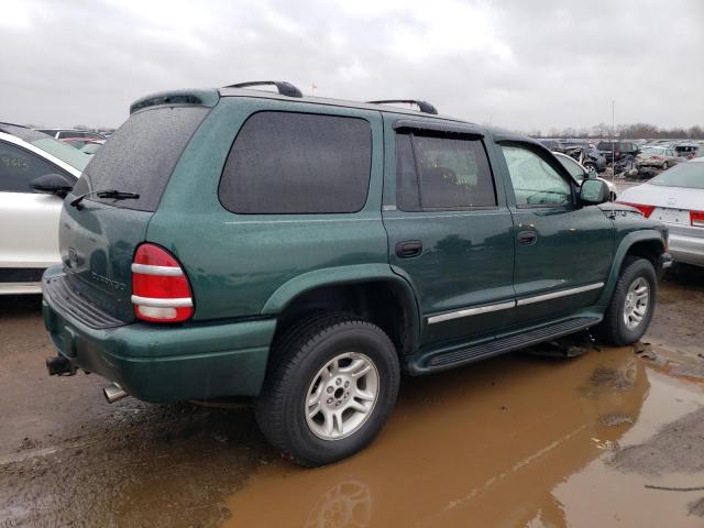 Photo 3 from auction – 2002 DODGE DURANGO SL with VIN 1B4HS48Z62F153129