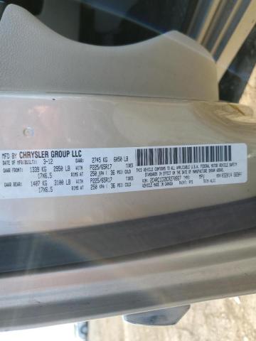 Photo 14 from auction – 2012 CHRYSLER TOWN & COU with VIN 2C4RC1CG9CR270867
