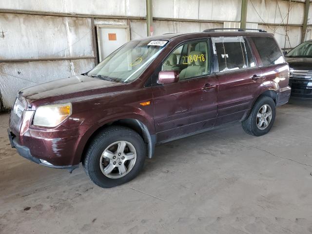 HONDA PILOT EX 2007 with VIN 5FNYF18417B013334 - Photo from auction