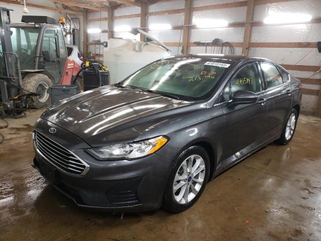 FORD FUSION SE 2020 with VIN 3FA6P0HD0LR218396 - Photo from auction
