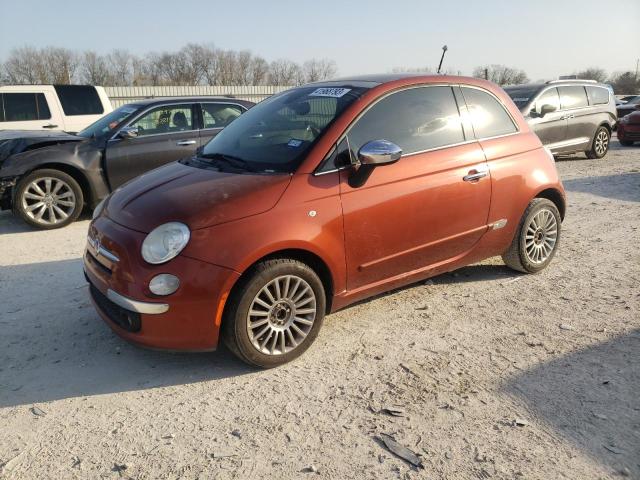 FIAT 500 LOUNGE 2012 with VIN 3C3CFFCR8CT233869 - Photo from auction