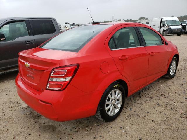 Photo 3 from auction – 2020 CHEVROLET SONIC LT with VIN 1G1JD5SB9L4101256