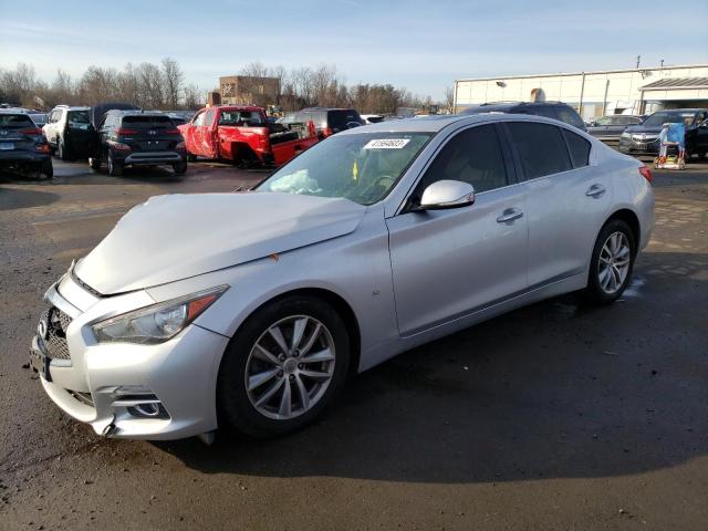 INFINITI Q50 BASE 2015 with VIN JN1BV7AR2FM394363 - Photo from auction