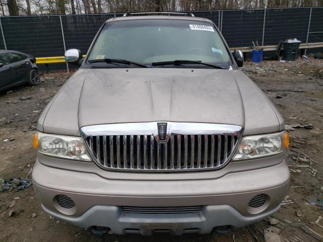 Photo 5 from auction – 2001 LINCOLN NAVIGATOR with VIN 5LMFU28R91LJ24094