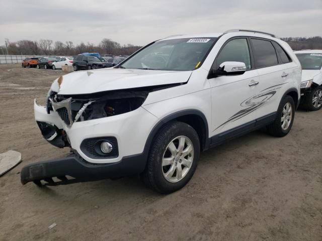 KIA SORENTO LX 2013 with VIN 5XYKT4A23DG330822 - Photo from auction