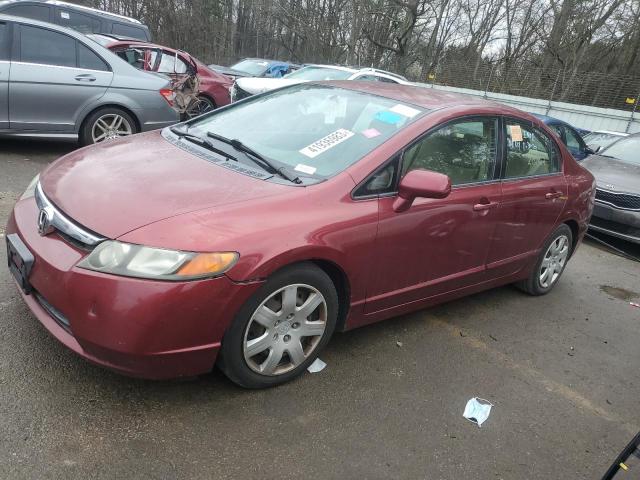 HONDA CIVIC LX 2008 with VIN 2HGFA16518H535279 - Photo from auction