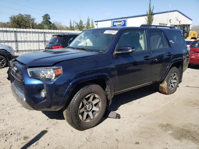 TOYOTA 4RUNNER SR 2019 with VIN JTEBU5JR2K5718383 - Photo from auction