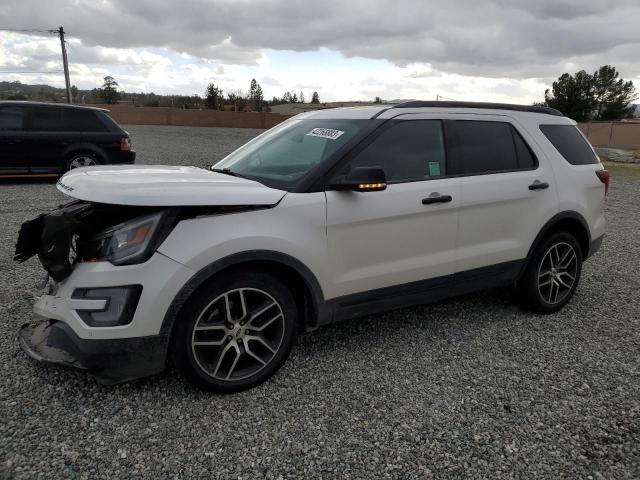 FORD EXPLORER S 2017 with VIN 1FM5K8GT2HGD89284 - Photo from auction