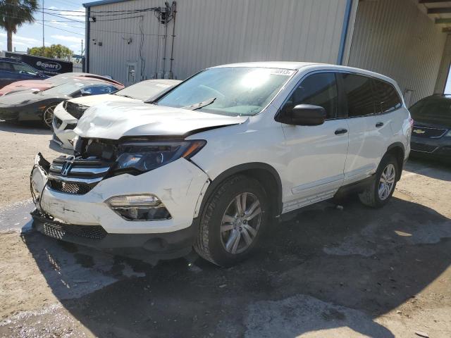 HONDA PILOT LX 2017 with VIN 5FNYF5H12HB034773 - Photo from auction