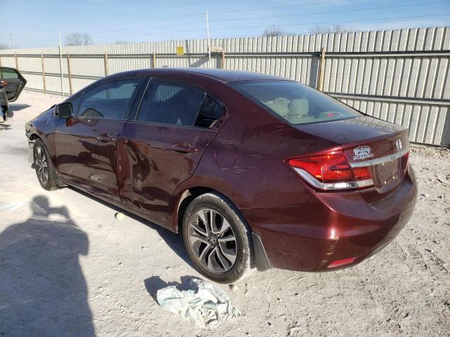 Photo 2 from auction – 2013 HONDA CIVIC EX with VIN 19XFB2F80DE076912