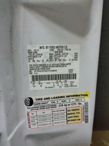 Photo 14 from auction – 2012 FORD F150 SUPER with VIN 1FTFW1ET8CFC32834
