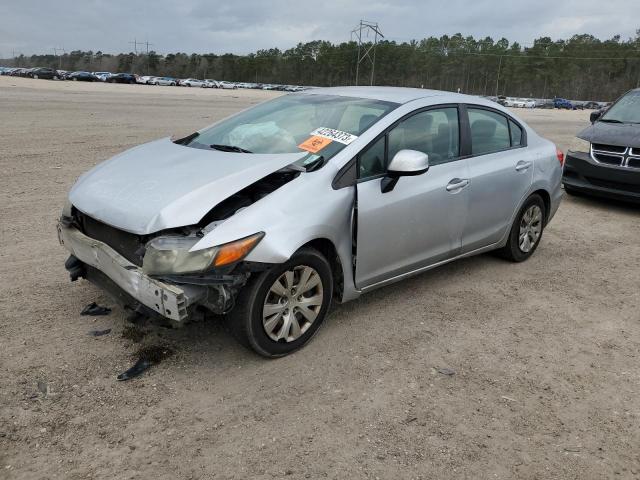 HONDA CIVIC LX 2012 with VIN 2HGFB2F52CH610180 - Photo from auction