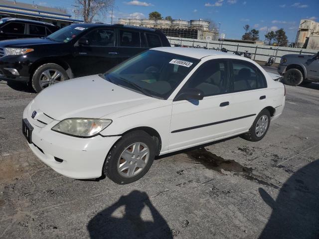 Photo 1 from auction – 2005 HONDA CIVIC DX V with VIN 2HGES16305H548544