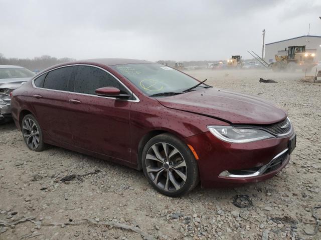 Photo 4 from auction – 2015 CHRYSLER 200 C with VIN 1C3CCCCB7FN555837