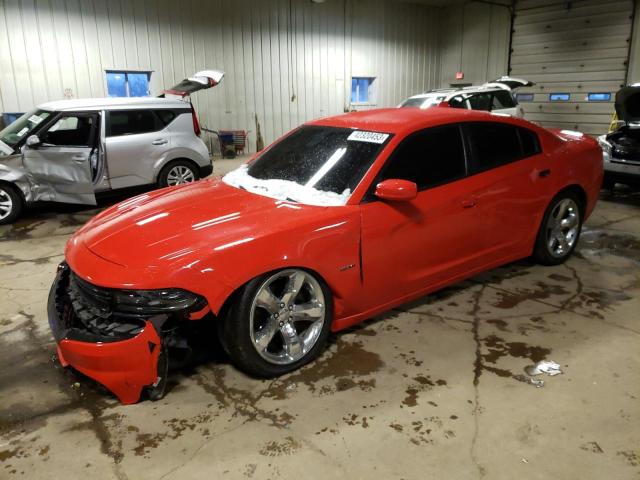 DODGE CHARGER R/ 2018 with VIN 2C3CDXCTXJH133527 - Photo from auction