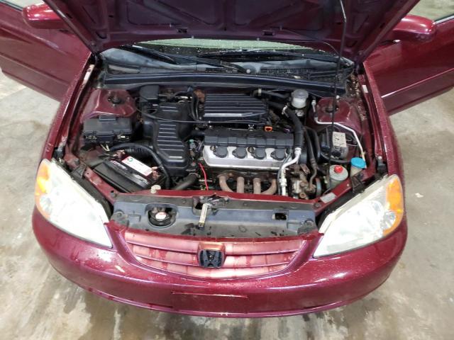 Photo 11 from auction – 2002 HONDA CIVIC EX with VIN 2HGES26832H504079