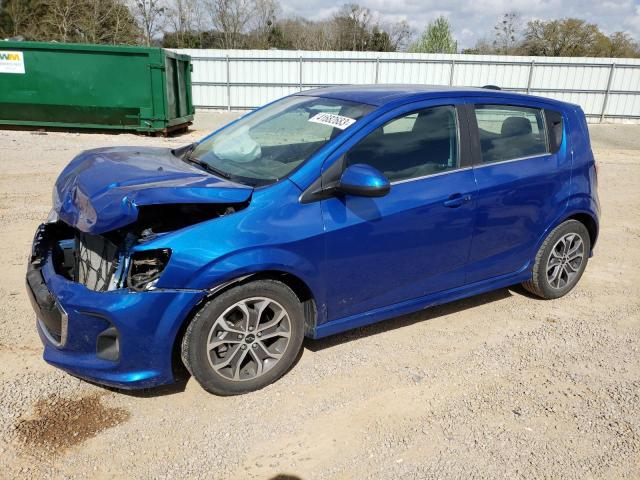 CHEVROLET SONIC LT 2018 with VIN 1G1JD6SH6J4107748 - Photo from auction