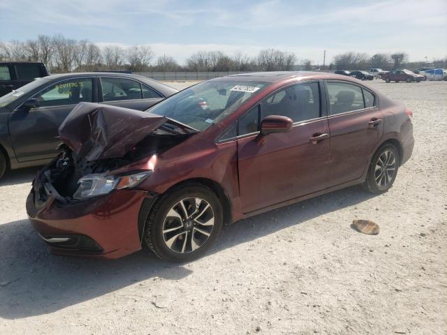 HONDA CIVIC EX 2015 with VIN 19XFB2F84FE056570 - Photo from auction