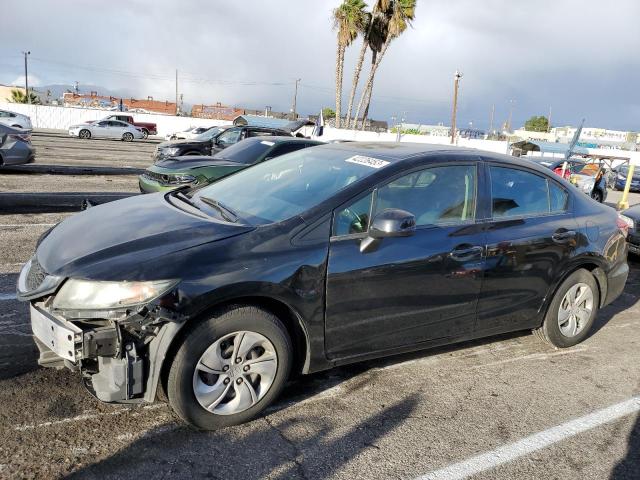 HONDA CIVIC LX 2013 with VIN 19XFB2F54DE271286 - Photo from auction