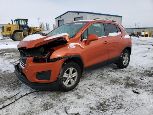 CHEVROLET TRAX 1LT 2015 with VIN KL7CJRSB9FB233334 - Photo from auction