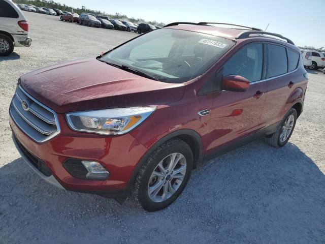 FORD ESCAPE SE 2018 with VIN 1FMCU9GD5JUB92469 - Photo from auction