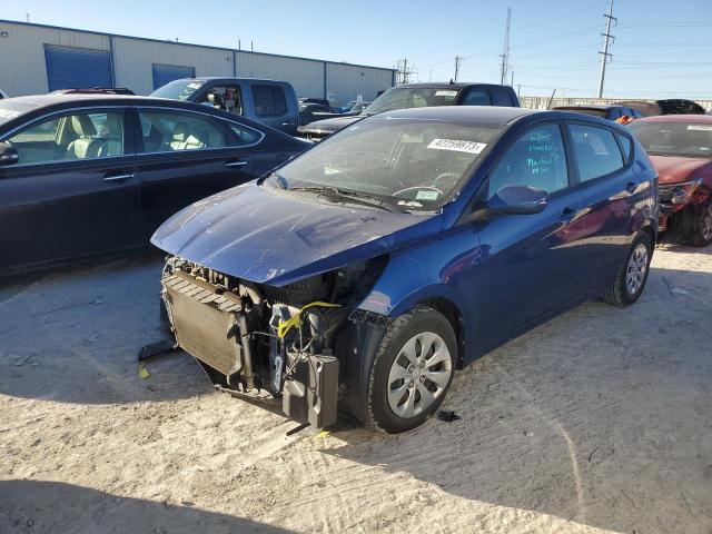 HYUNDAI ACCENT SE 2017 with VIN KMHCT5AE9HU301992 - Photo from auction