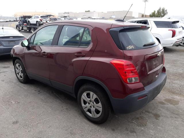 Foto 2 de la subasta – 2016 CHEVROLET TRAX LS con VIN 3GNCJKSB5GL263433