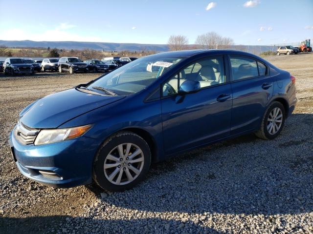 HONDA CIVIC EXL 2012 with VIN 19XFB2F98CE315176 - Photo from auction
