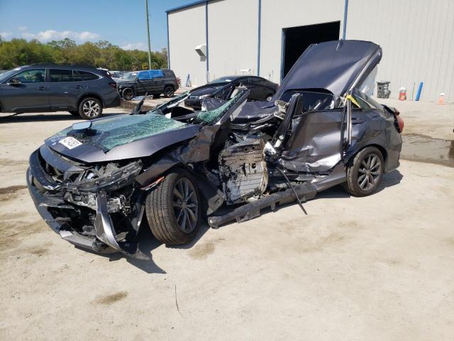 HONDA CIVIC EX 2019 with VIN 19XFC1F38KE210459 - Photo from auction