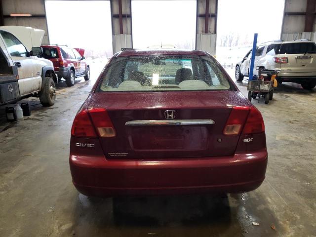 Photo 6 from auction – 2002 HONDA CIVIC EX with VIN 2HGES26832H504079