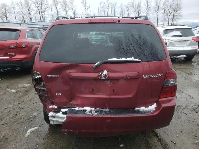 Photo 6 from auction – 2006 TOYOTA HIGHLANDER with VIN JTEDP21A160122032