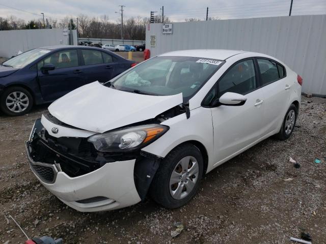 KIA FORTE LX 2015 with VIN KNAFX4A68F5429850 - Photo from auction