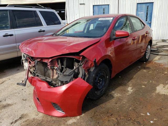 TOYOTA COROLLA L 2015 with VIN 5YFBURHE1FP256261 - Photo from auction