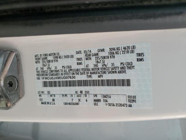 Photo 14 from auction – 2014 FORD ESCAPE TIT with VIN 1FMCU0JX9EUD07630