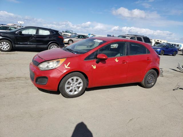 KIA RIO LX 2012 with VIN KNADM5A35C6068434 - Photo from auction