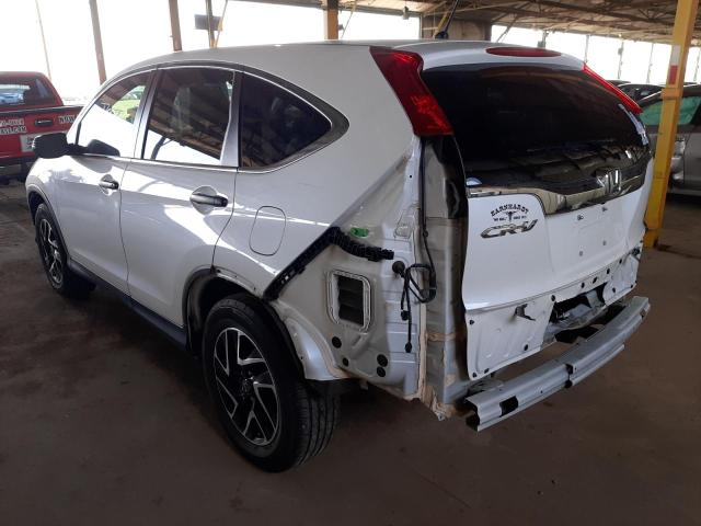 Photo 2 from auction – 2016 HONDA CR-V SE with VIN 5J6RM3H42GL032021