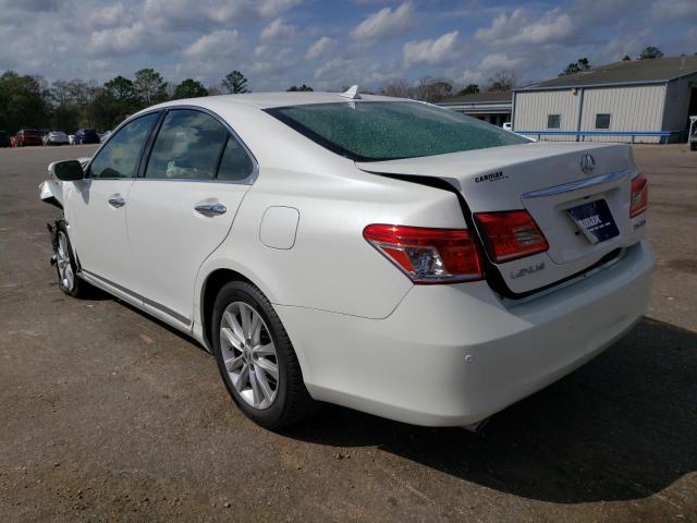 Photo 2 from auction – 2011 LEXUS ES 350 with VIN JTHBK1EG2B2465884