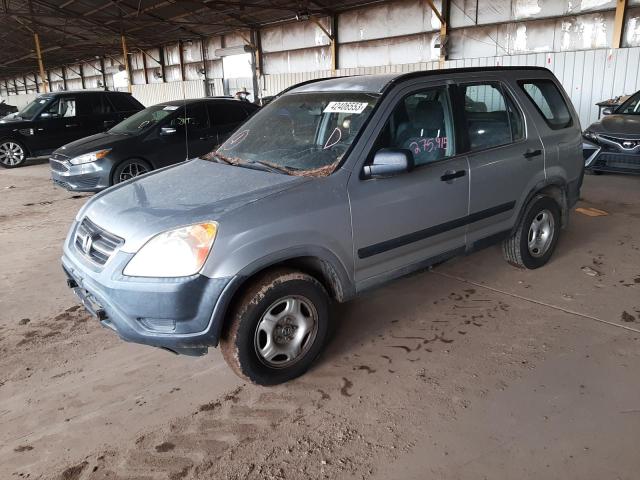 HONDA CR-V LX 2004 with VIN JHLRD68494C019515 - Photo from auction