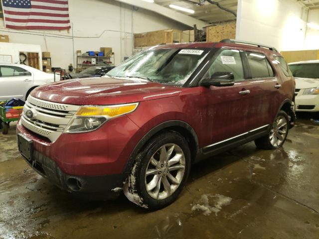 FORD EXPLORER X 2013 with VIN 1FM5K8D88DGA12520 - Photo from auction