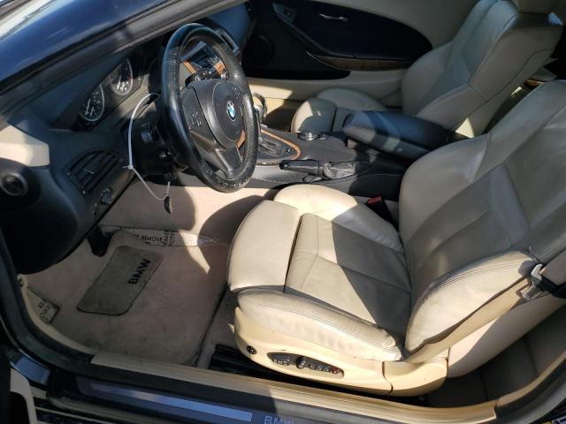 Photo 7 from auction – 2007 BMW 650 I with VIN WBAEK13567CN84259