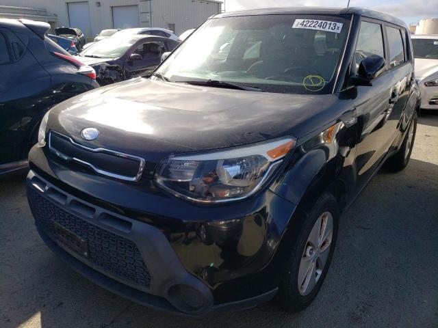 KIA SOUL 2014 with VIN KNDJN2A27E7021797 - Photo from auction