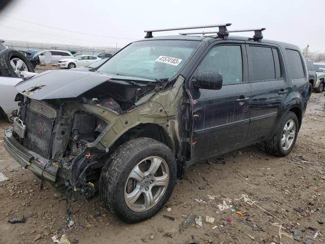 HONDA PILOT EXLN 2015 with VIN 5FNYF4H70FB024965 - Photo from auction