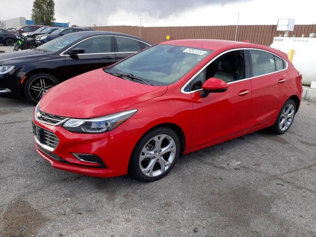 Photo 1 from auction – 2018 CHEVROLET CRUZE PREM with VIN 3G1BF6SM2JS626663